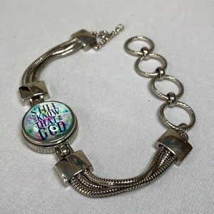 Faith God based toggle bracelet